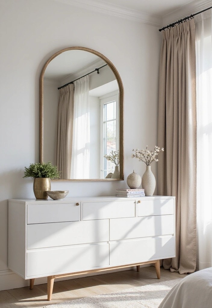 22 Tranquil Bedroom Revamps That Cost Less Than $100 (You Won’t Believe #10!) - 7. Framed Mirrors