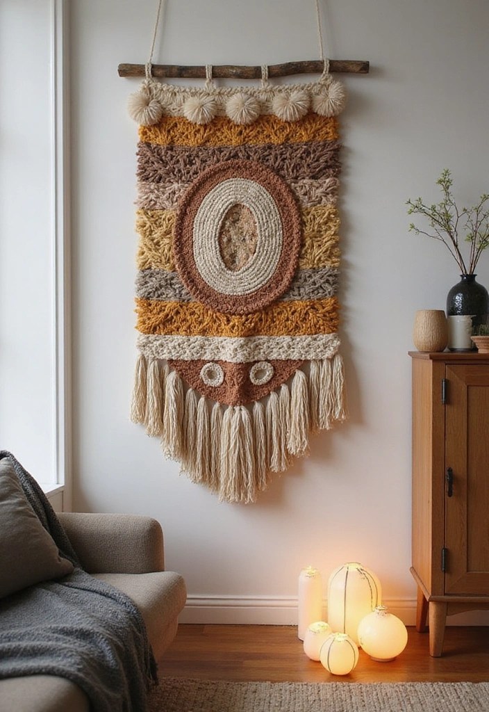 25 DIY Home Decor Projects That Will Transform Your Space for Under $50! - 12. DIY Woven Wall Hangings