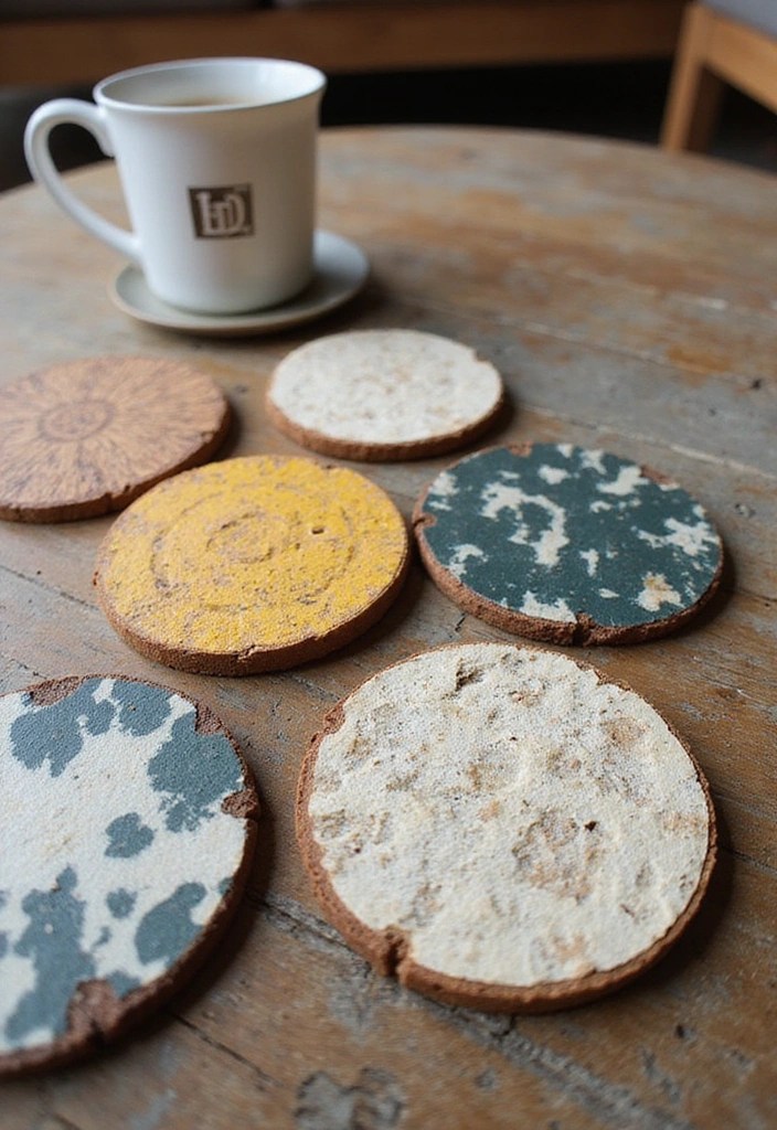 25 DIY Home Decor Projects That Will Transform Your Space for Under $50! - 13. Custom Coasters