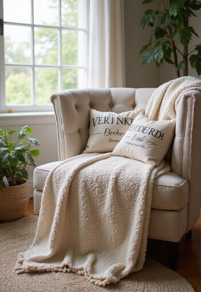 25 DIY Home Decor Projects That Will Transform Your Space for Under $50! - 14. Personalized Throw Blankets