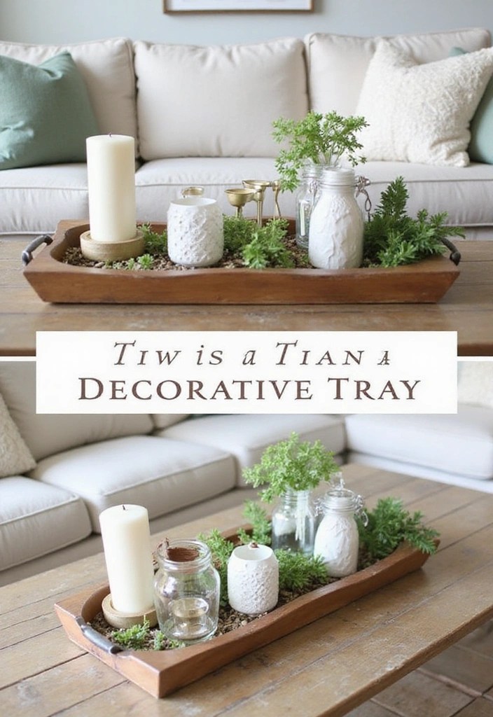 25 DIY Home Decor Projects That Will Transform Your Space for Under $50! - 19. DIY Decorative Trays