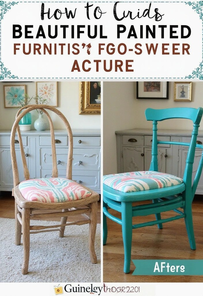 25 DIY Home Decor Projects That Will Transform Your Space for Under $50! - 21. DIY Painted Furniture