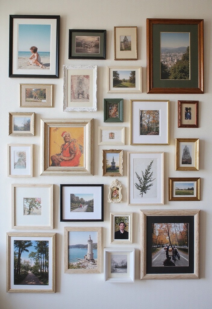 25 DIY Home Decor Projects That Will Transform Your Space for Under $50! - 5. Photo Collage Wall