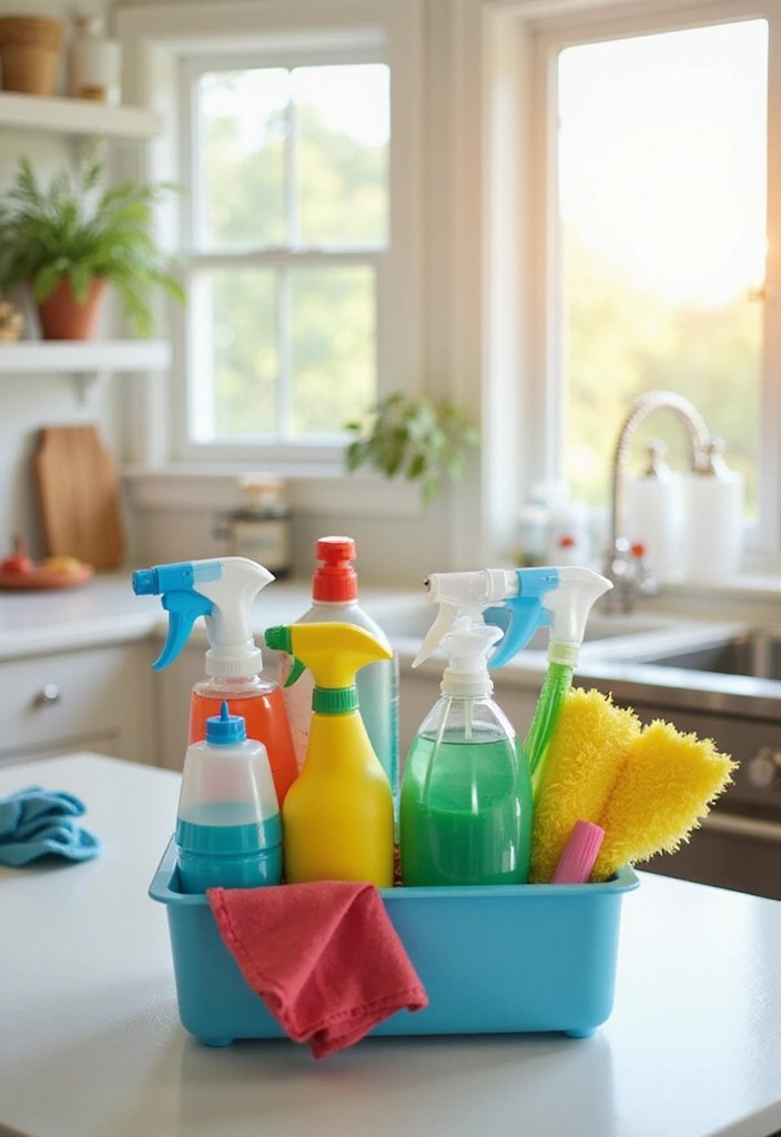 Discover 10 Genius Spring Cleaning Hacks to Refresh Your Home in No Time! - 8. Keep Cleaning Supplies Handy
