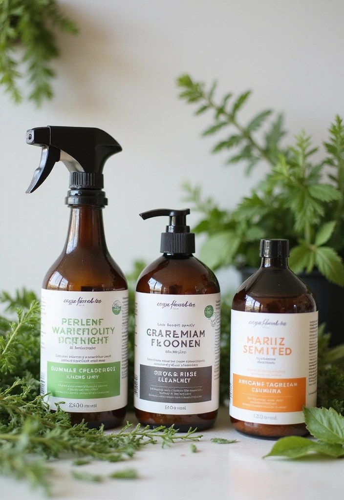 Discover 10 Genius Spring Cleaning Hacks to Refresh Your Home in No Time! - 9. Incorporate Green Cleaning Products