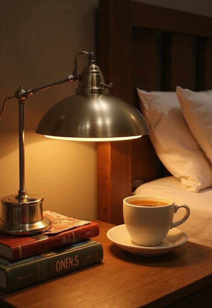 Discover 11 Chic Bedside Charging Solutions That Blend Style with Functionality! - 2. Stylish Lamp with USB Ports