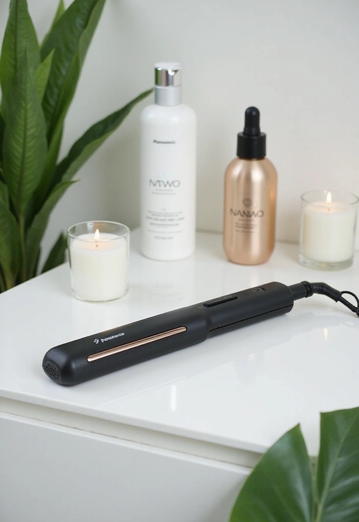 Top 10 Hair Straighteners That Will Transform Your Locks (You Won't Believe #7!) - 8. Panasonic Nanoe Hair Straightener