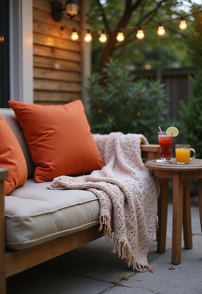 Transform Your Patio: 9 Makeover Ideas for a Cozy Summer Retreat You Can't Miss! - 2. Cozy Up with Outdoor Fabrics