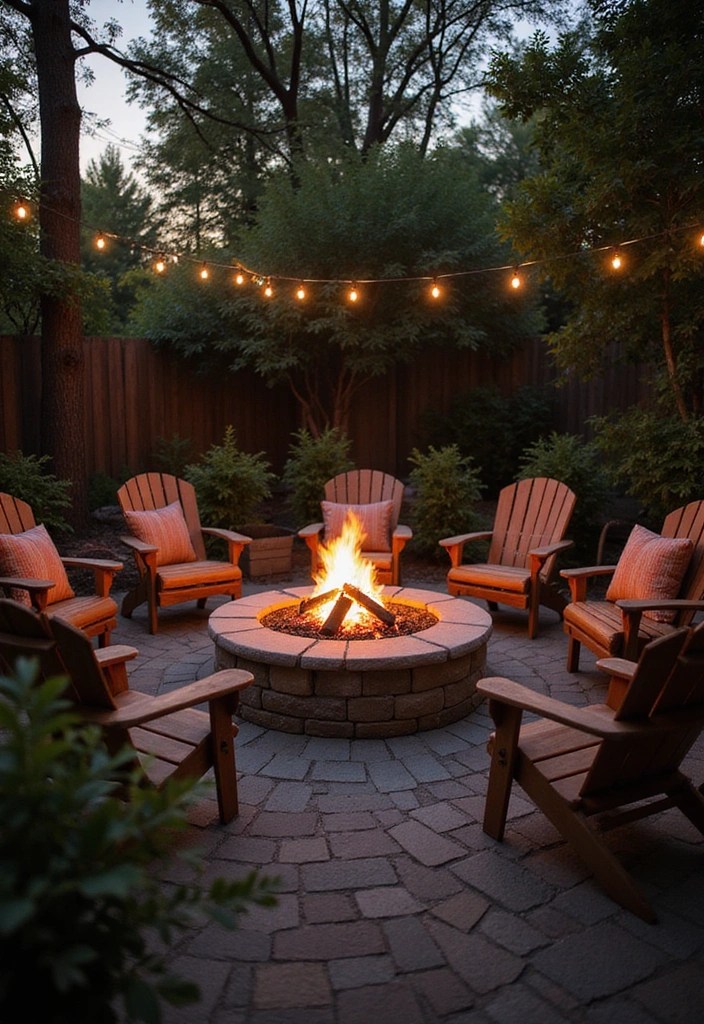 Transform Your Patio: 9 Makeover Ideas for a Cozy Summer Retreat You Can't Miss! - 6. Incorporate a Fire Pit