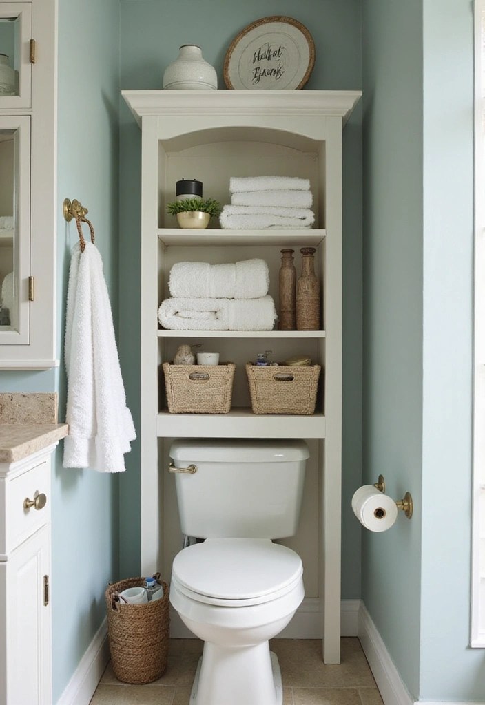 Unlock Small Space Magic: 10 Genius Storage Hacks for Tiny Homes & Apartments! - 8. Bathroom Storage Solutions