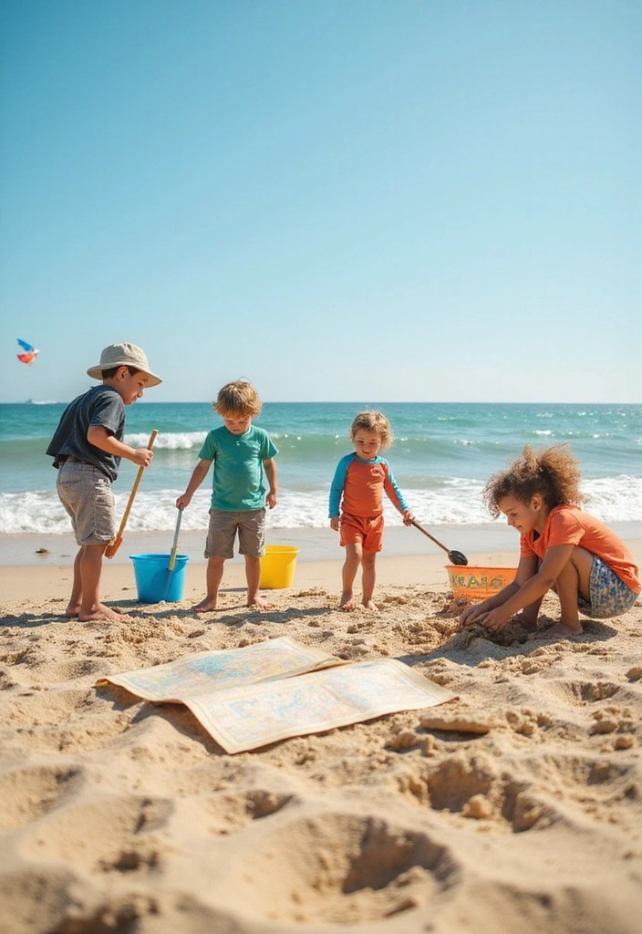 10 Beach Toys Your Kids Will Love—Prepare for Epic Sandcastle Battles! - 10. Beach Treasure Hunt Kits