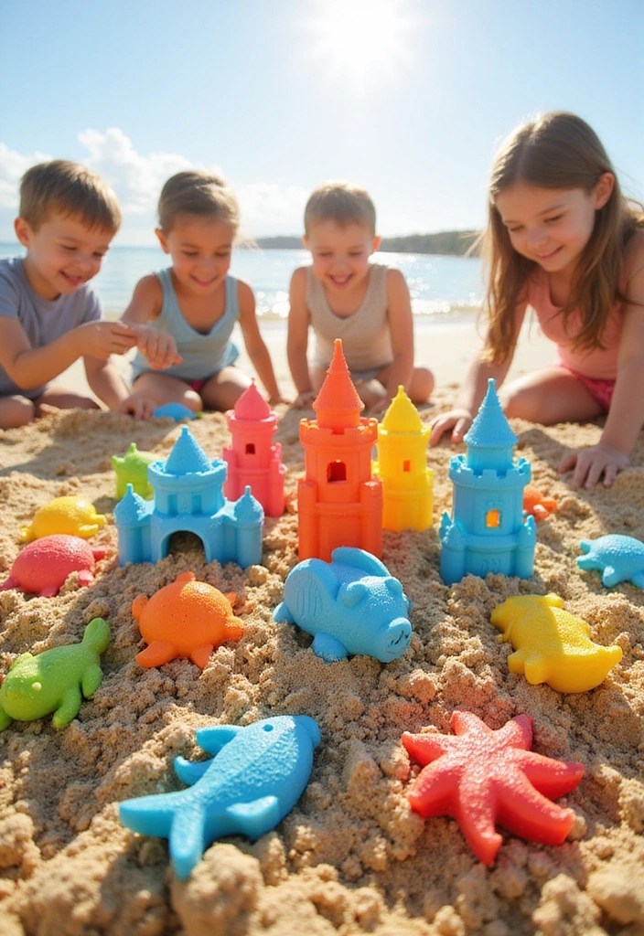 10 Beach Toys Your Kids Will Love—Prepare for Epic Sandcastle Battles! - 2. Sand Mold Kits