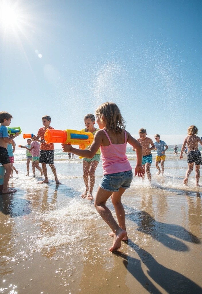 10 Beach Toys Your Kids Will Love—Prepare for Epic Sandcastle Battles! - 3. Water Guns and Splash Toys
