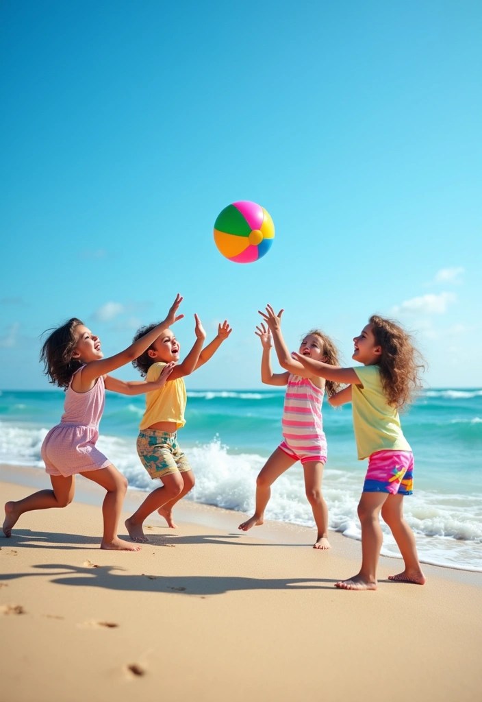 10 Beach Toys Your Kids Will Love—Prepare for Epic Sandcastle Battles! - 4. Beach Ball Bonanza