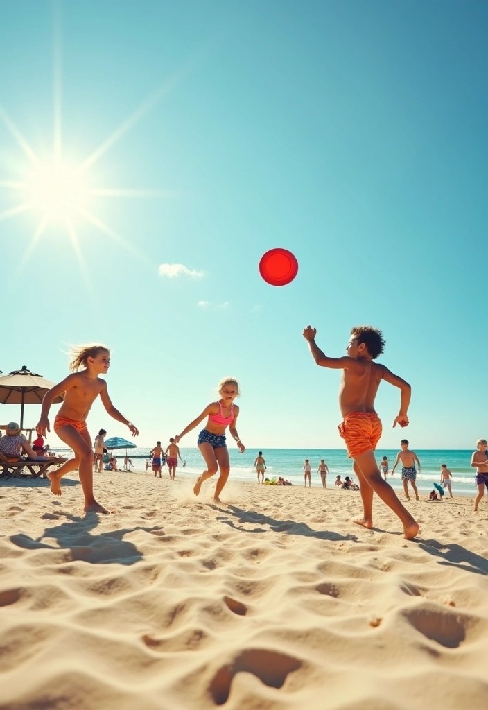 10 Beach Toys Your Kids Will Love—Prepare for Epic Sandcastle Battles! - 9. Beach Frisbees for Active Play