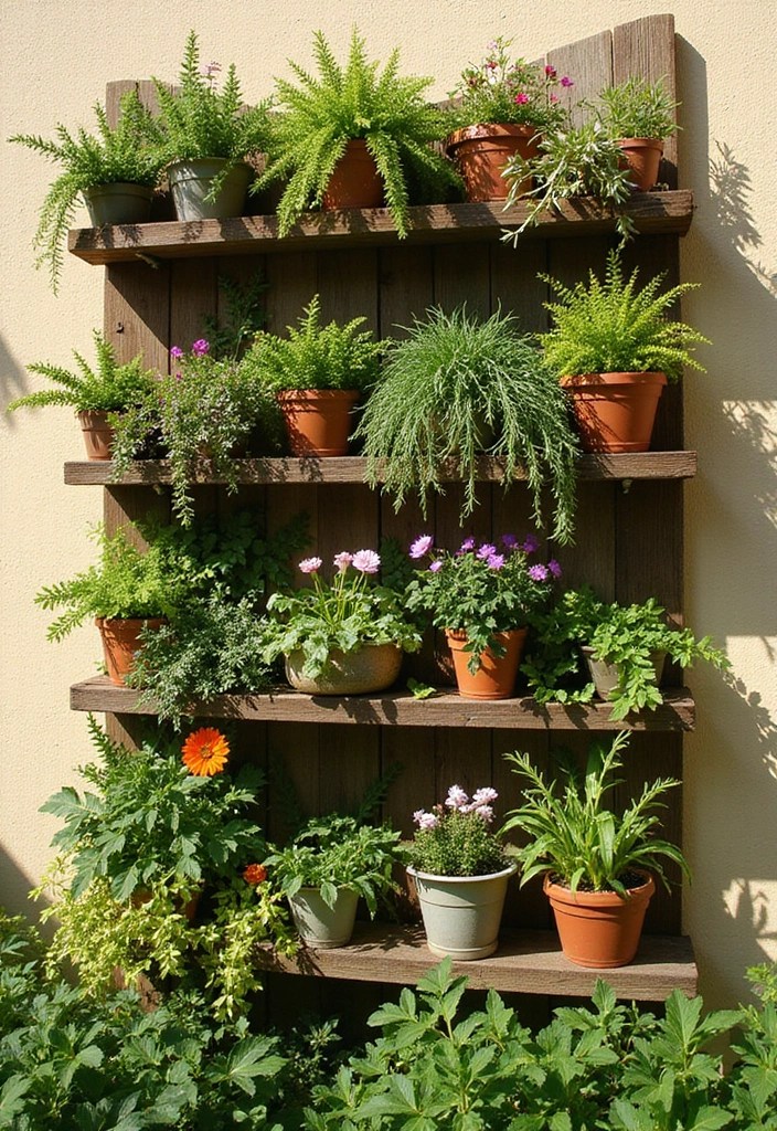 12 Backyard Garden Ideas That Will Make Your Neighbors Envious (Wait Until You See #9!) - 1. Vertical Gardens: Grow Up, Not Out
