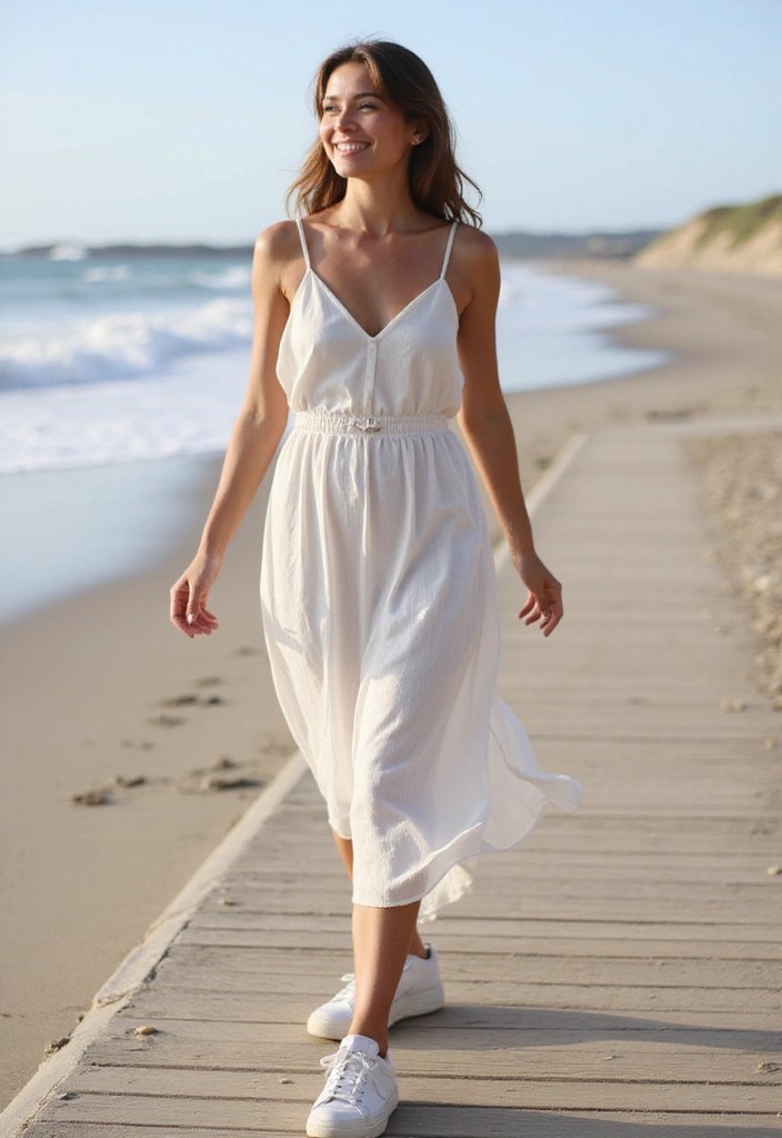 15 Effortless Spring Outfits That Will Make You the Style Star of the Season! - 15. Casual Slip Dress