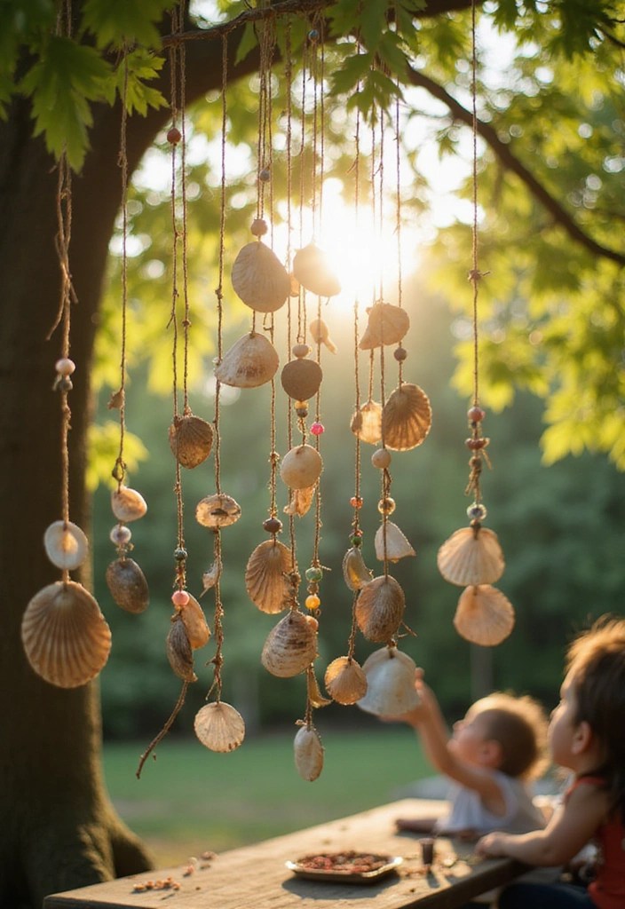15 Fun Summer Crafts for Kids That'll Keep Them Entertained for Hours! - 11. DIY Wind Chimes