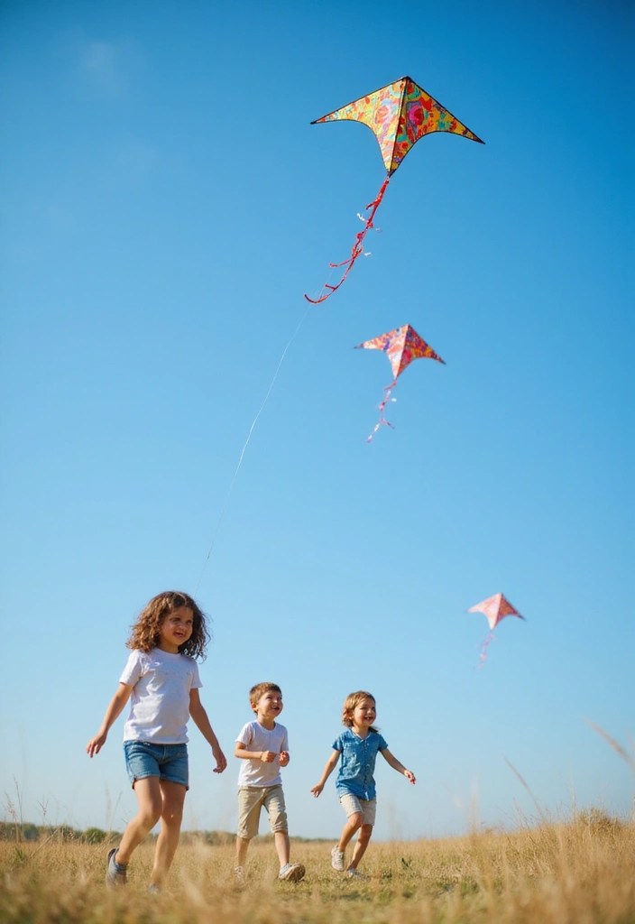 15 Fun Summer Crafts for Kids That'll Keep Them Entertained for Hours! - 14. DIY Kites