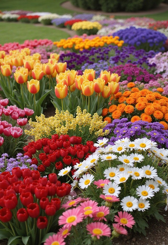 15 Must-Know Tips for Planting Spring Flowers That Will Make Your Garden Bloom Like Never Before! - 8. Create a Colorful Palette