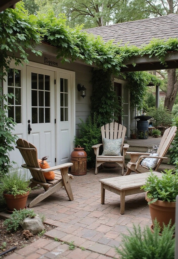 16 Backyard Layout Ideas That'll Transform Your Outdoor Space into a Paradise! - 14. Rustic Farmhouse Style