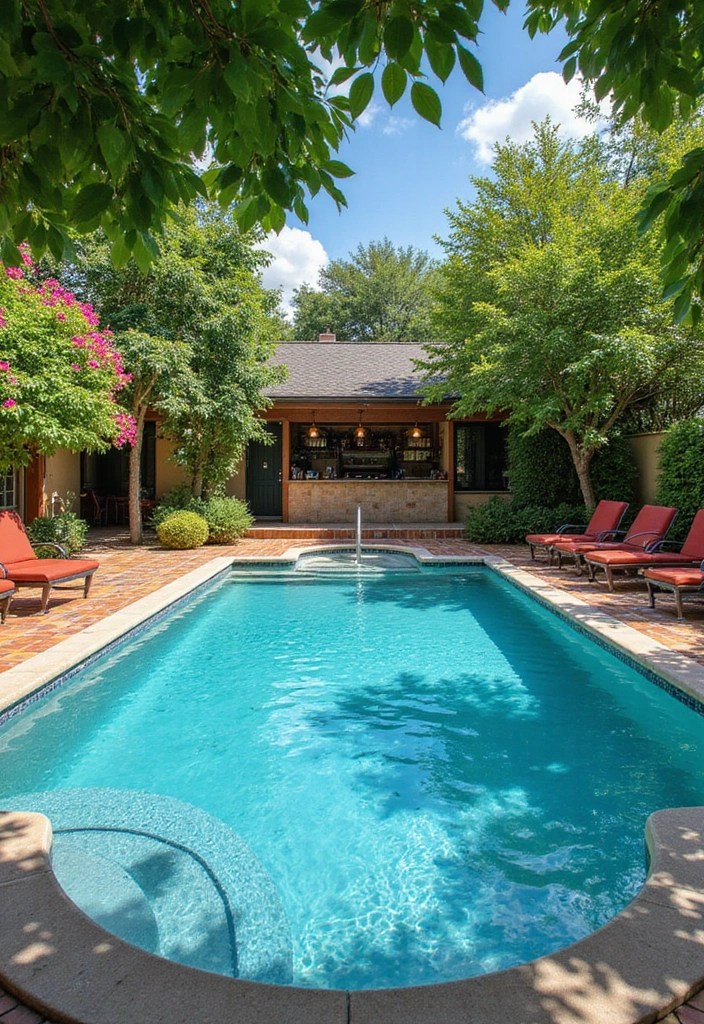 16 Backyard Layout Ideas That'll Transform Your Outdoor Space into a Paradise! - 9. Swimming Pool Paradise