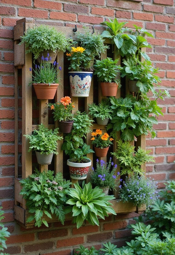16 Creative Garden Design Ideas That Will Make Your Neighbors Jealous (Get Inspired!) - 1. Vertical Gardens: A Space-Saving Marvel
