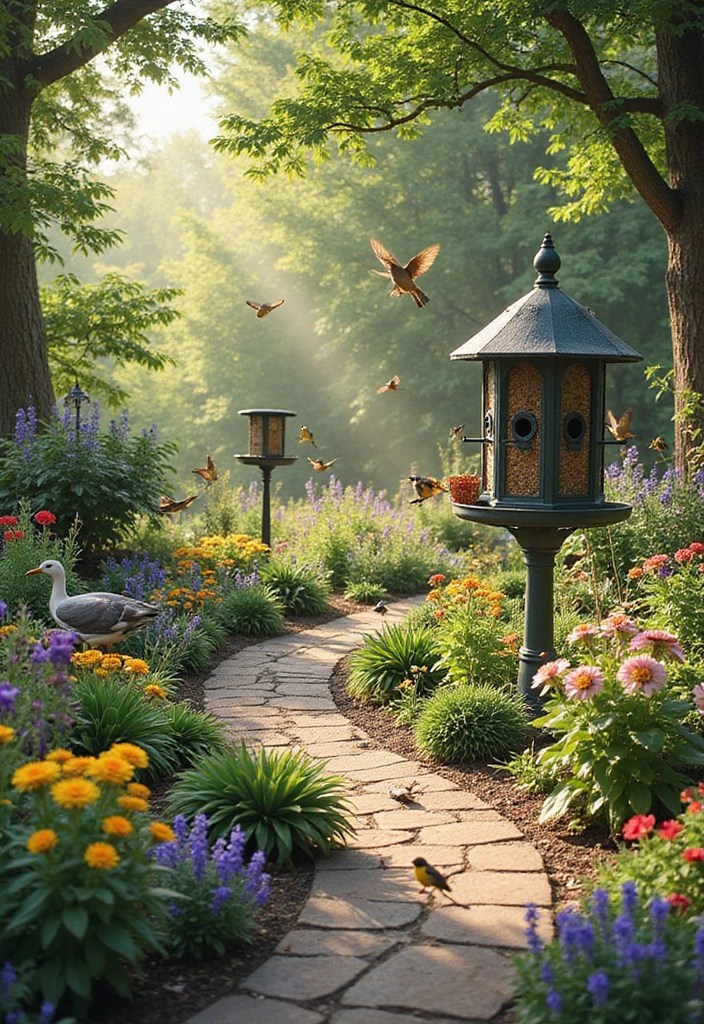 16 Creative Garden Design Ideas That Will Make Your Neighbors Jealous (Get Inspired!) - 11. Wildlife Gardens: Nature's Playground