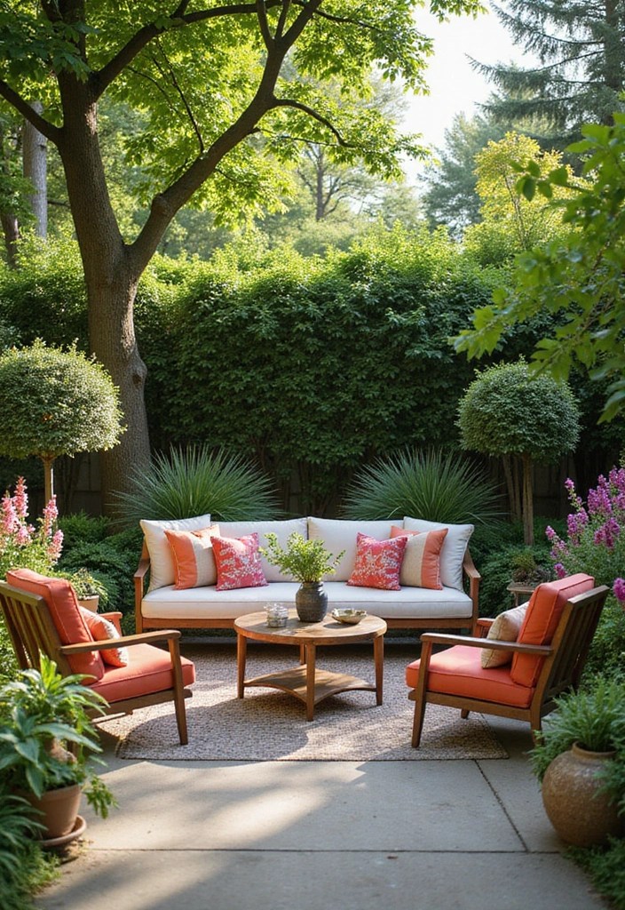 16 Creative Garden Design Ideas That Will Make Your Neighbors Jealous (Get Inspired!) - 8. Garden Furniture: Comfort Meets Style