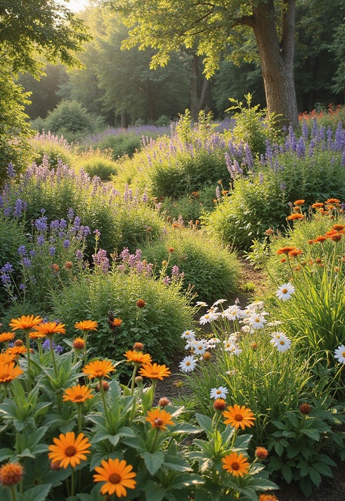 16 Creative Garden Design Ideas That Will Make Your Neighbors Jealous (Get Inspired!) - 9. Native Plant Gardens: Eco-Friendly Beauty
