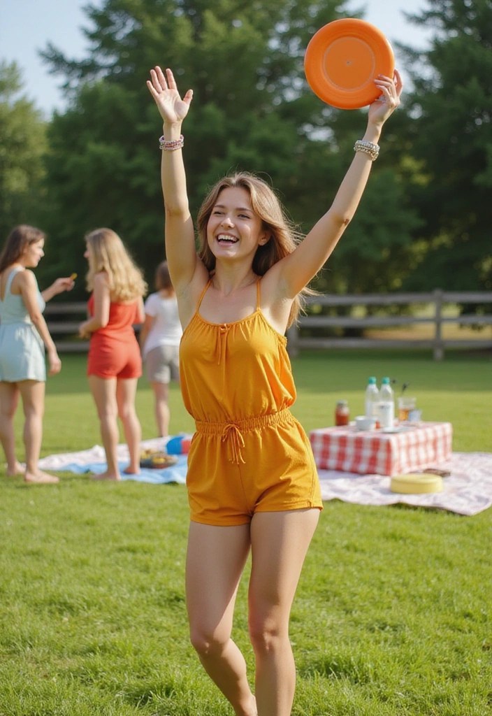 17 Casual Spring Outfits That'll Make You the Style Star of Every Picnic! - 10. Playful Romper