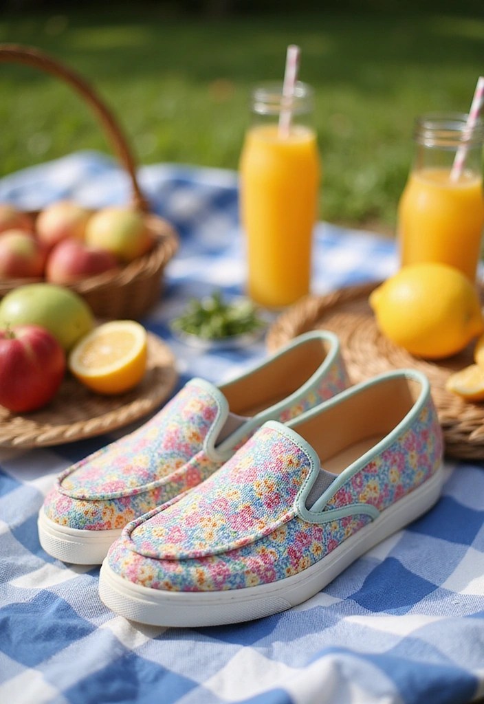 17 Casual Spring Outfits That'll Make You the Style Star of Every Picnic! - 17. Comfortable Slip-on Sneakers