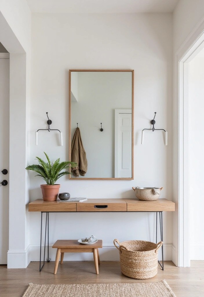 18 Minimalist Decor Hacks That Will Simplify Your Life and Space! - 16. Create a Calm Entryway