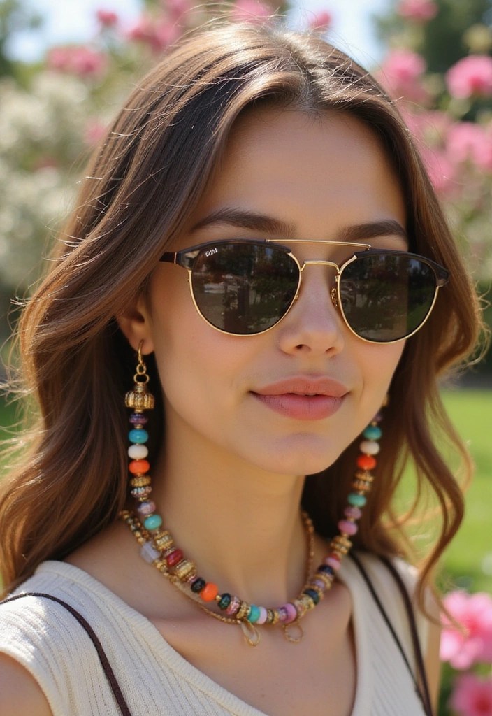 18 Must-Have Summer Accessories That'll Elevate Your Look Instantly (Don't Miss #5!) - 9. Stylish Sunglasses Chains