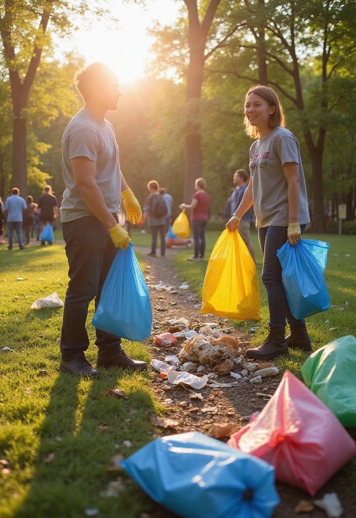 19 Eco-Friendly Tips That Are So Simple, You'll Want to Start Today! - 14. Participate in Community Clean-Ups