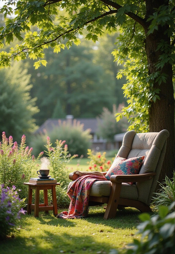 20 Stunning Backyard Garden Ideas That Will Transform Your Outdoor Space! - 1. Cozy Reading Nook