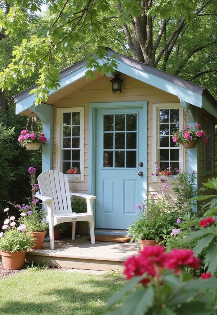 20 Stunning Backyard Garden Ideas That Will Transform Your Outdoor Space! - 16. Garden Shed Retreat