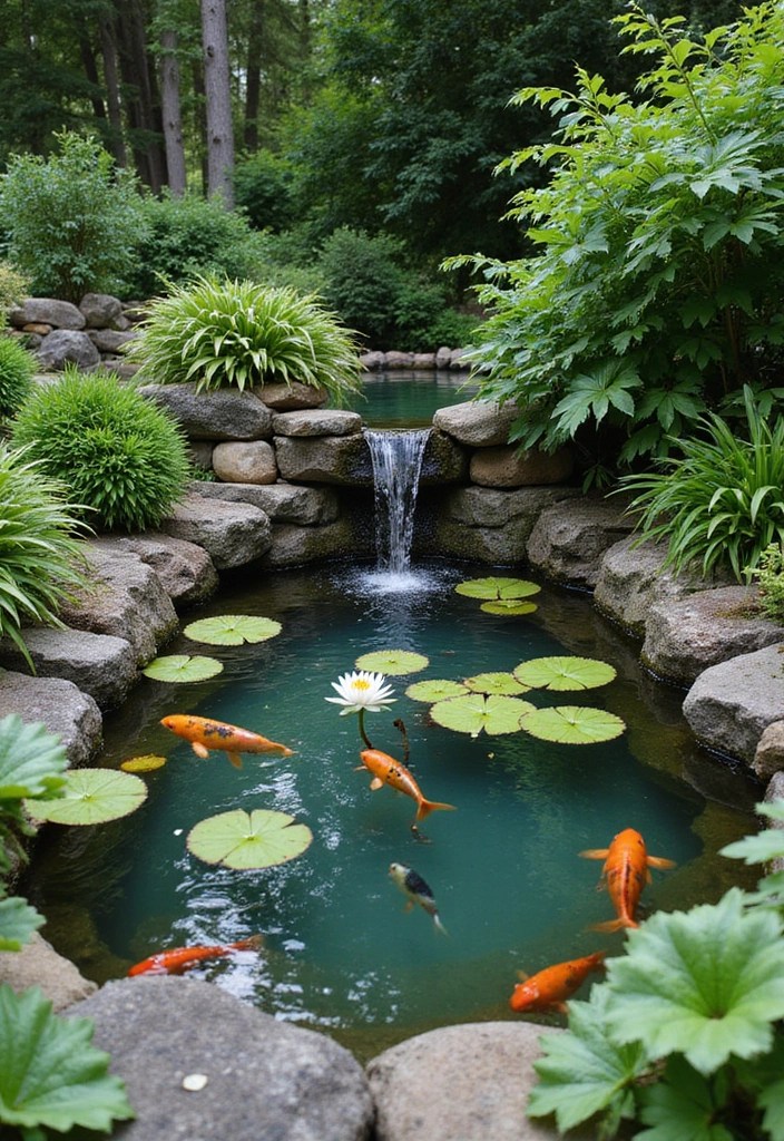 20 Stunning Backyard Garden Ideas That Will Transform Your Outdoor Space! - 9. Garden Pond