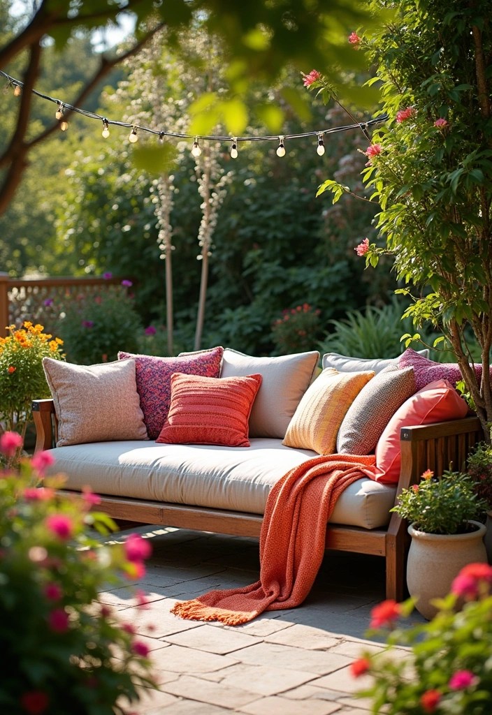 20 Stunning Outdoor Seating Ideas That Will Transform Your Patio Into a Relaxation Oasis! - 12. Stylish Outdoor Daybeds