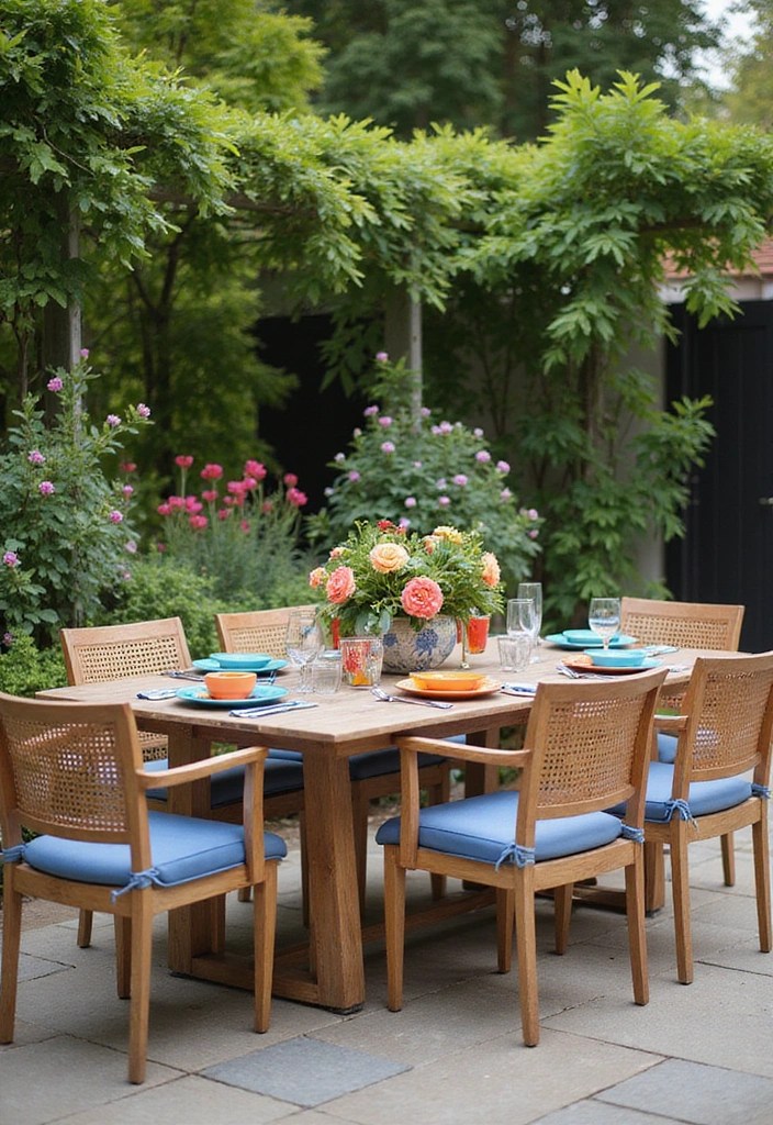 20 Stunning Outdoor Seating Ideas That Will Transform Your Patio Into a Relaxation Oasis! - 17. Outdoor Dining Sets