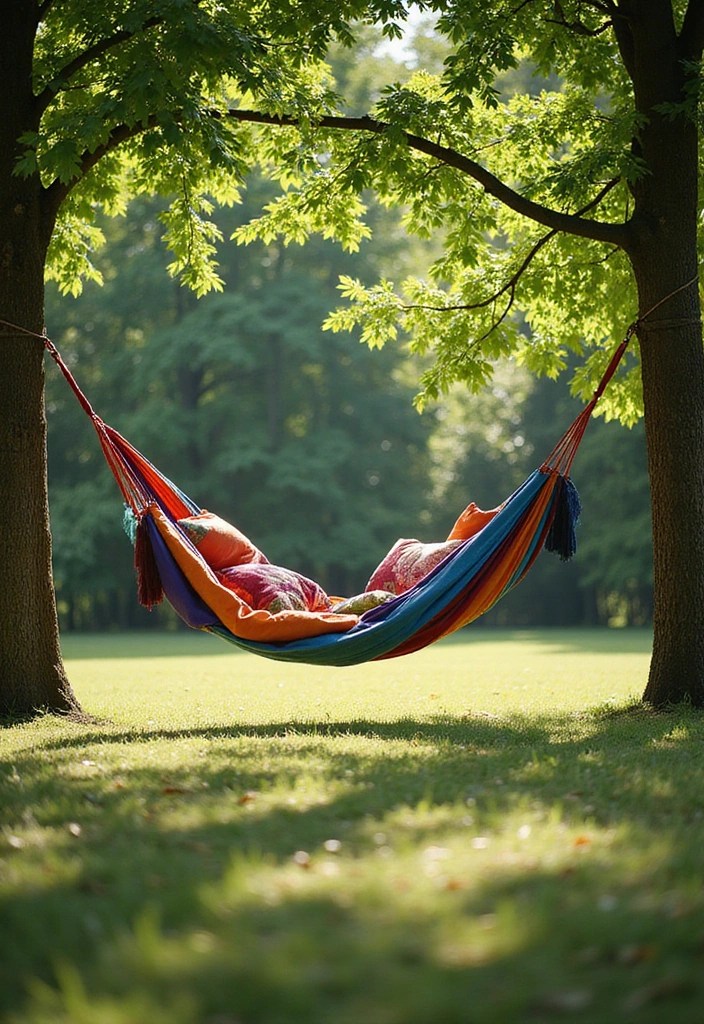 20 Stunning Outdoor Seating Ideas That Will Transform Your Patio Into a Relaxation Oasis! - 2. Hammock Haven