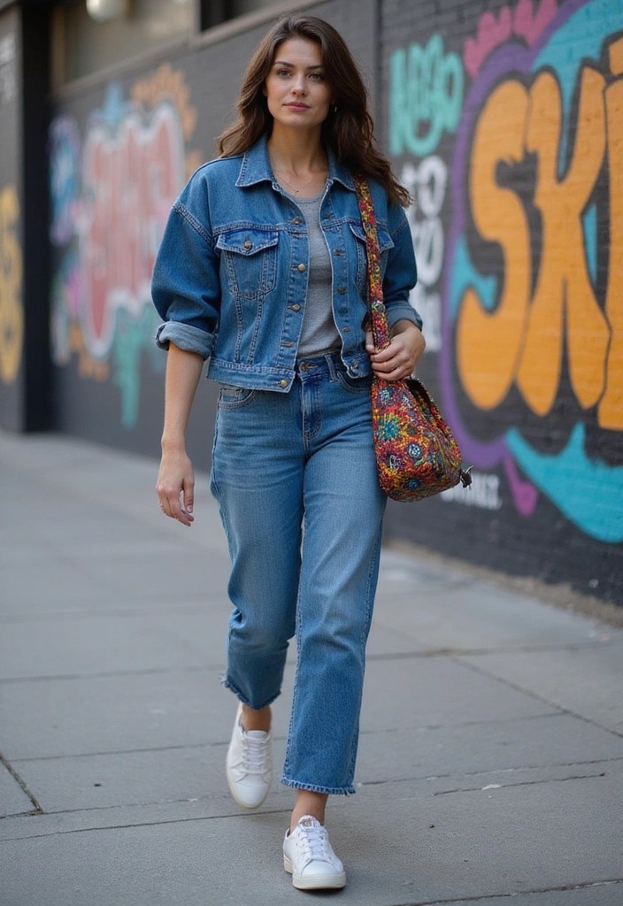 21 Street Fashion Trends That Will Make You the Style Icon of Your Squad! - 11. Denim on Denim