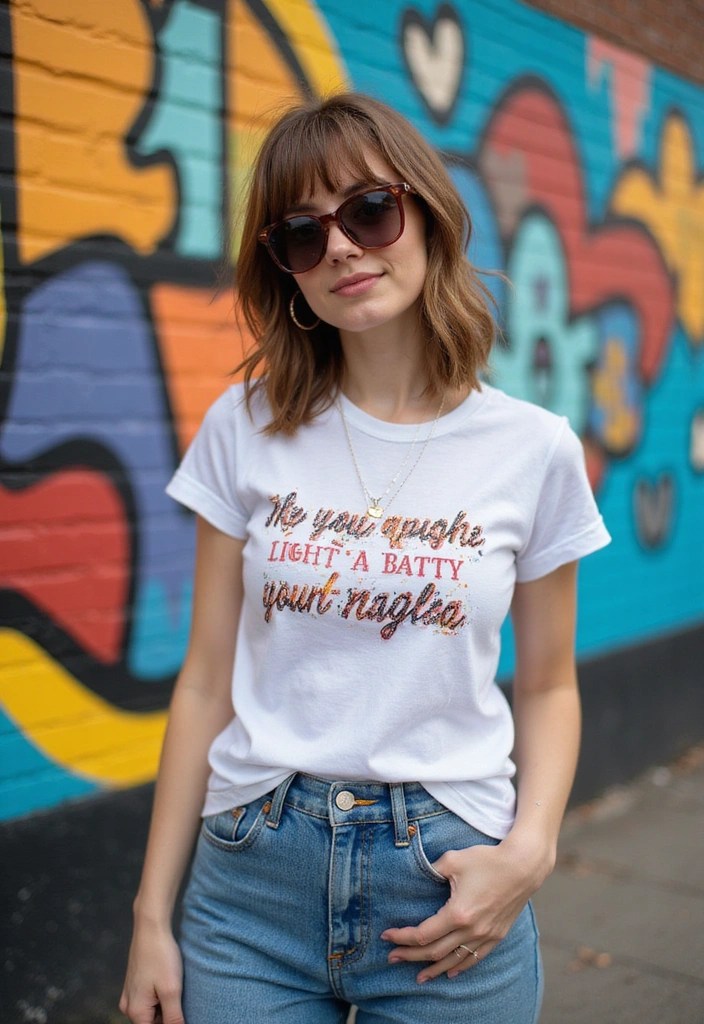 21 Street Fashion Trends That Will Make You the Style Icon of Your Squad! - 13. Graphic Tees