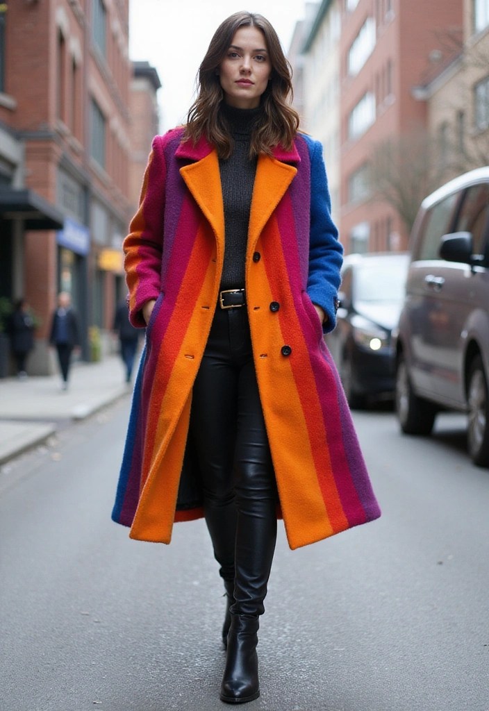 21 Street Fashion Trends That Will Make You the Style Icon of Your Squad! - 17. Colorful Outerwear