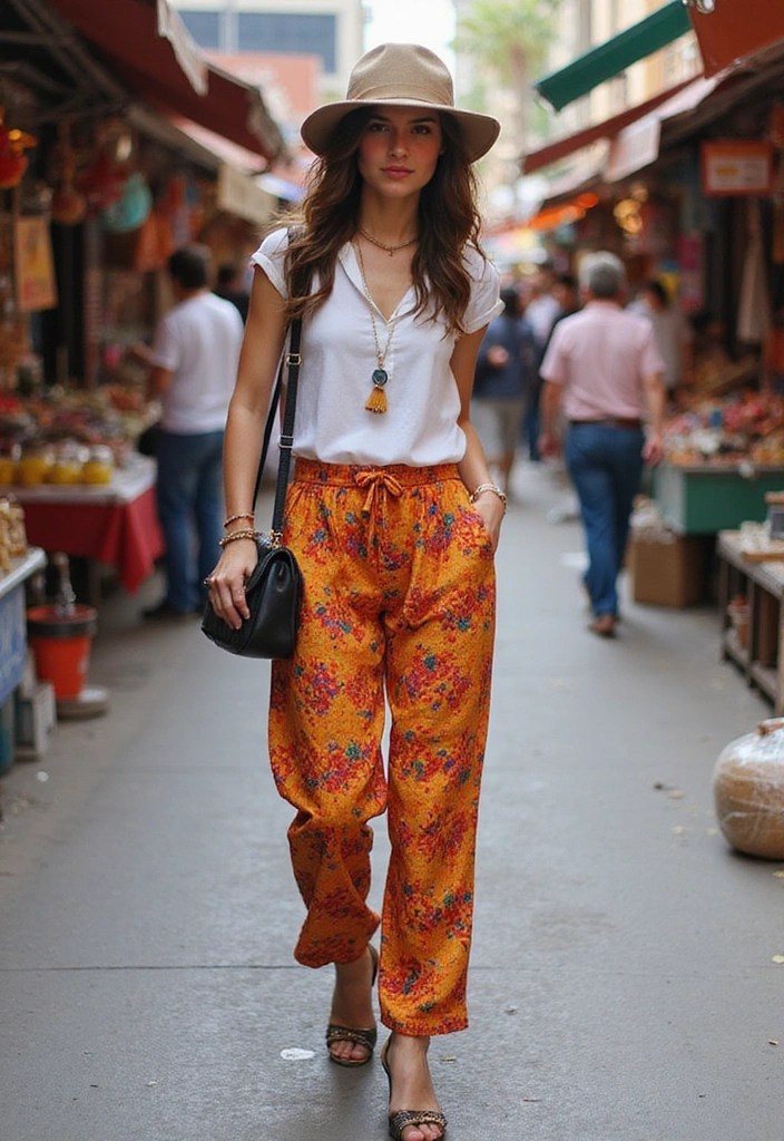 21 Street Fashion Trends That Will Make You the Style Icon of Your Squad! - 8. Printed Pants