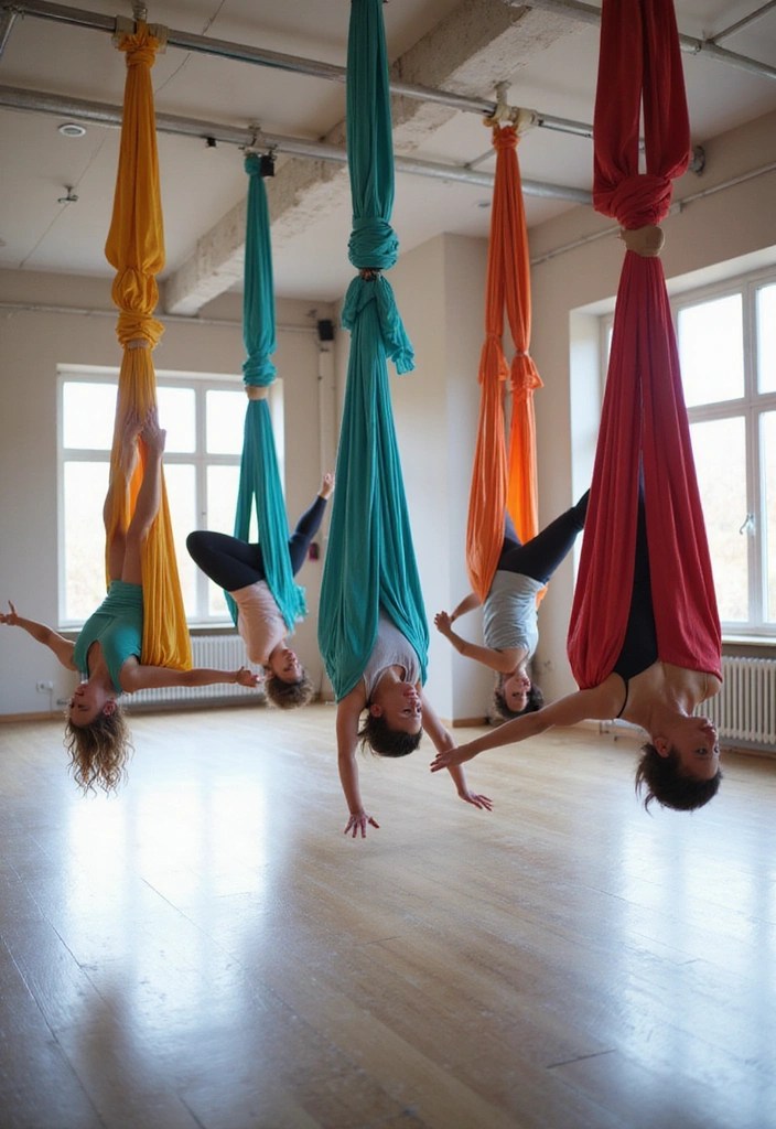 21 Summer Body Workouts That’ll Transform You in Just 30 Days (You Won't Believe #14!) - 14. You Won't Believe This: Aerial Yoga