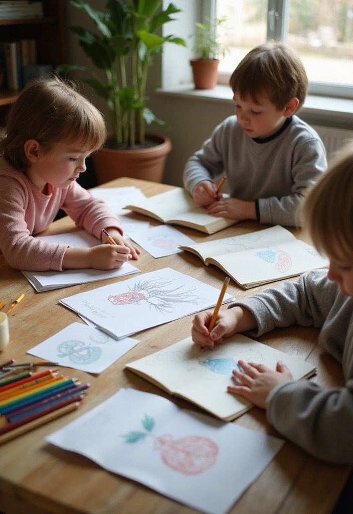 22 Creative Play Ideas That'll Spark Your Child’s Imagination (Wait Until You See #15!) - 17. Creative Writing Prompts