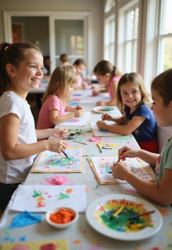 22 Creative Play Ideas That'll Spark Your Child’s Imagination (Wait Until You See #15!) - 5. Art Exploration Stations