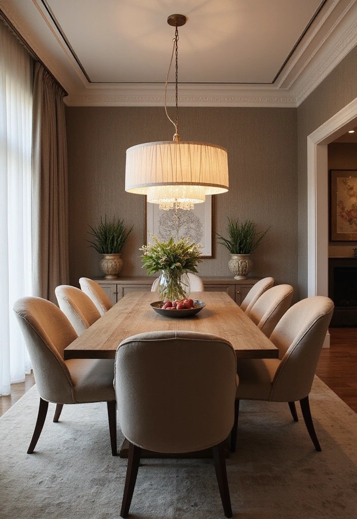 22 Spring Lighting Decor Tips That Will Create a Cozy Ambiance (You’ll Love #13!) - 19. Create a Focal Point with a Statement Light Fixture