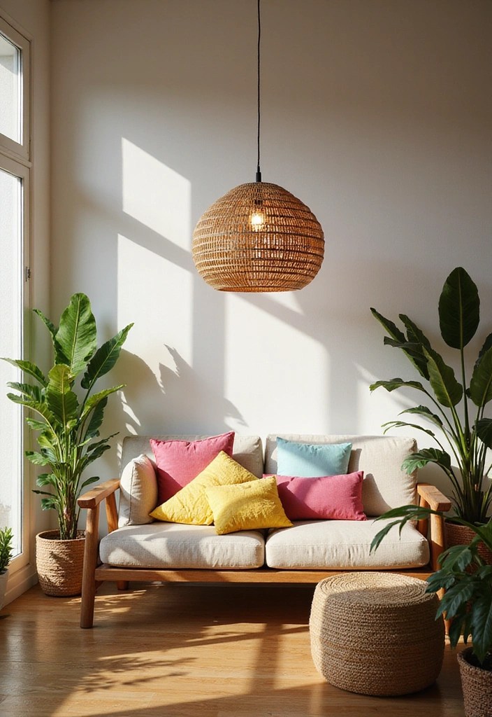 22 Spring Lighting Decor Tips That Will Create a Cozy Ambiance (You’ll Love #13!) - 9. Use Natural Materials